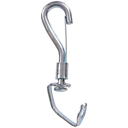 1 Pc Zinc Plated Open Swivel Eye Spring Snap  1/0 in & 2/0 in