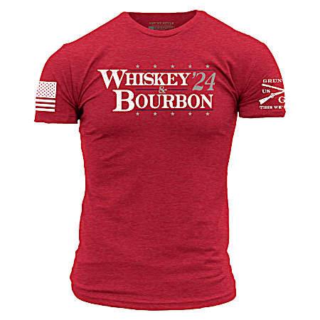Men's Red My Vote 24 Short Sleeve Shirt