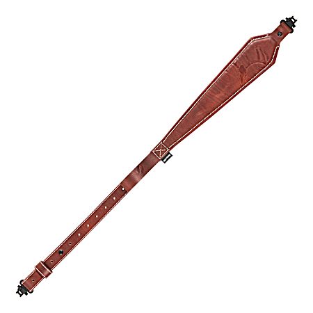 Brown Heritage Deer Deboss Rifle Gun Sling