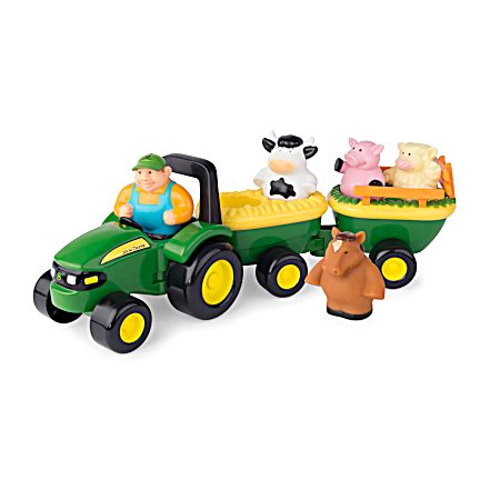 Animal Hayride Push Along Toy