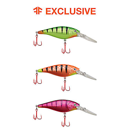 Antifreeze Flicker Shad Pro-Pack Crankbait - 3 Pk