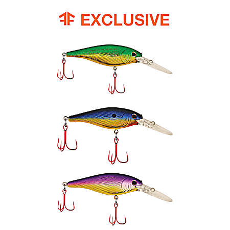 Contender Flicker Shad Pro-Pack Crankbait - 3 Pk