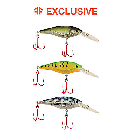 Soul Minnow Flicker Shad Pro-Pack Crankbait - 3 Pk