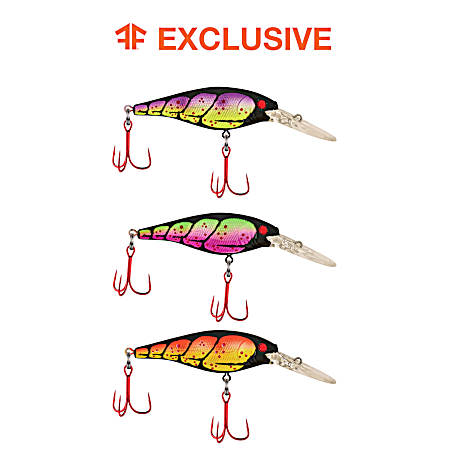 Infection Flicker Shad Pro-Pack Crankbait - 3 Pk