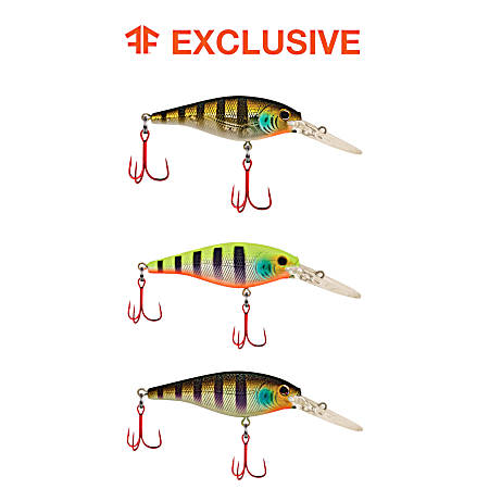 Jail Break Flicker Shad Pro-Pack Crankbait - 3 Pk
