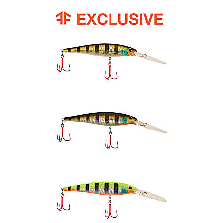 Jail Break Flicker Minnow Pro-Pack Crankbait - 3 Pk
