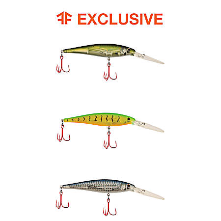 Soul Minnow Flicker Minnow Pro-Pack Crankbait - 3 Pk