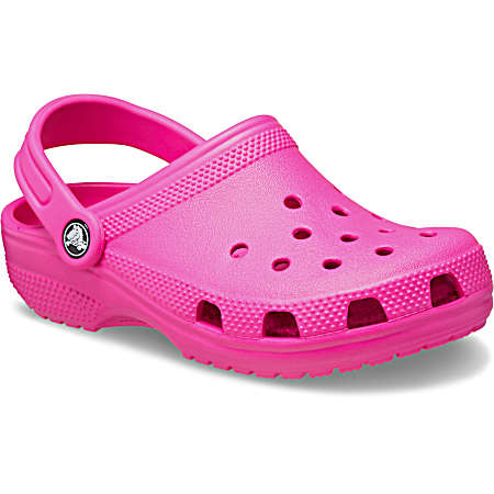Kids' Classic Pink Crush Clogs