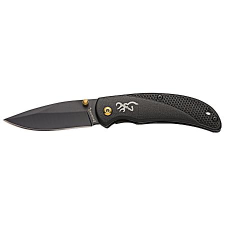 Prism Black Folding Knife