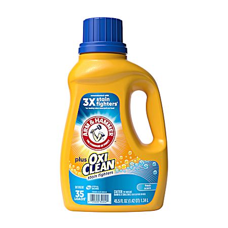 Plus Oxi Clean with Stain Fighters Fresh Scent Laundry Detergent