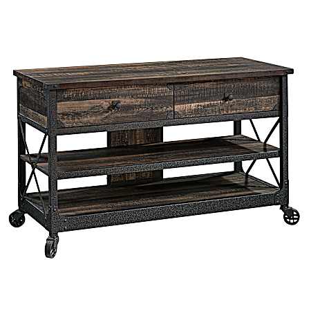 Steel River TV Stand - Carbon Oak