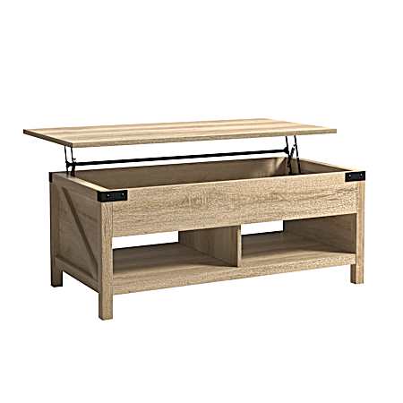 Bridge Acre Rust Farmhouse Lift Top Coffee Table - Orchard Oak