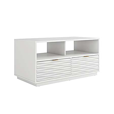 Morgan Main 40 in. TV Stand - White