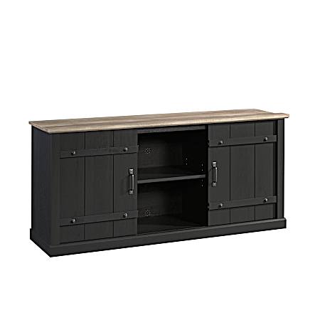Farmhouse Entertainment Credenza - Raven Oak