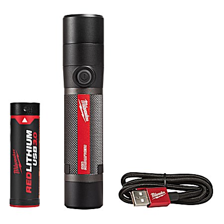 USB Rechargeable 800L Compact Flashlight