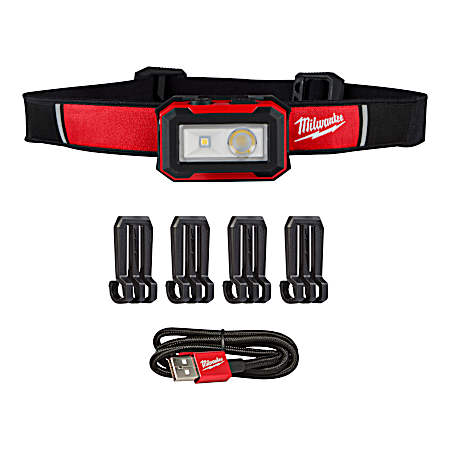 Rechargeable Magnetic Headlamp and Task Light