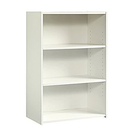 Beginnings 3-Shelf Bookcase - Soft White