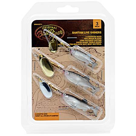 Minnow Spinners - 3pk