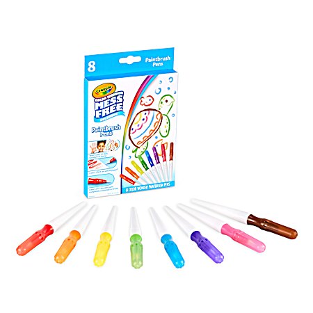Color Wonder Mess-Free Paintbrush Pens - 8 Ct.