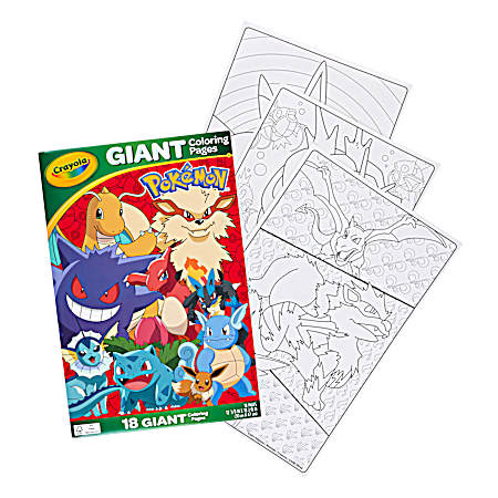Giant Coloring Pages - Pokemon