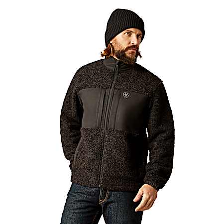 Men's Black Odessa Sherpa Jacket