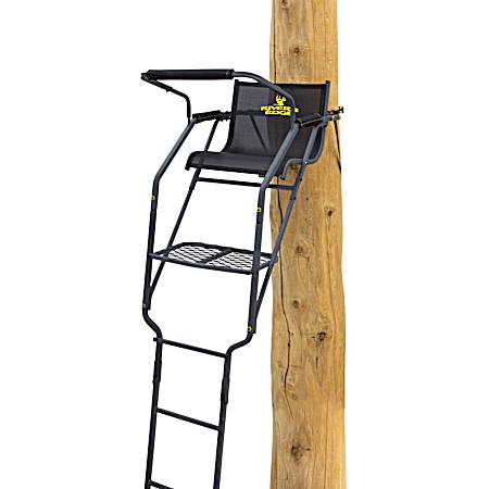 RE664 Relaxed Wide 1-Man Ladder Stand