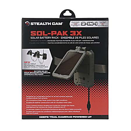 FieldMax Solar Battery Pack