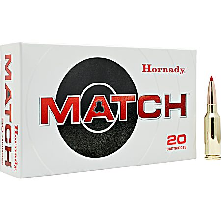 6mm ARC 108gr Eld Match - 20 Rounds