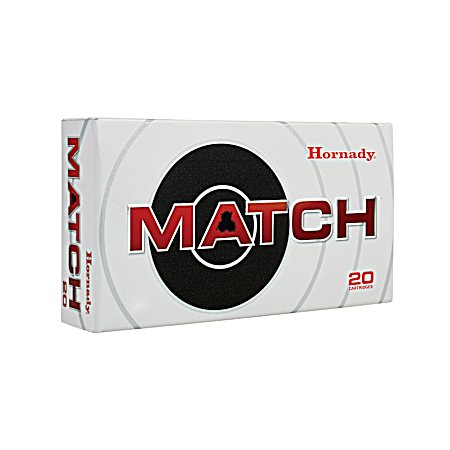 6mm Creedmoor 108gr Eld Match - 20 Rounds