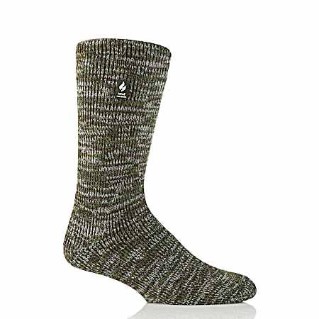 Men's Tan Jacob Twist Crew Socks