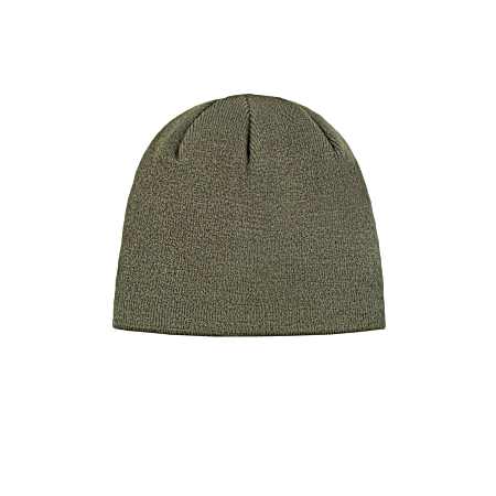 Adult Olive David Flat Knit Watch Cap