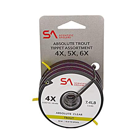 Absolute Trout Tippet Cleat Assortment