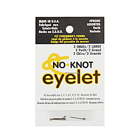 No-Knot Fly Line Eyelets 2 Pk.