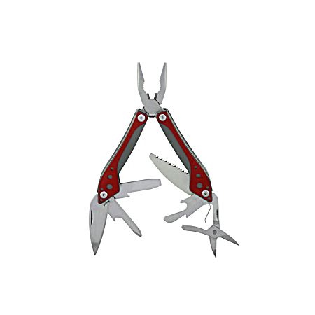 Red - Mini Pocket Multi Tool with Sheath