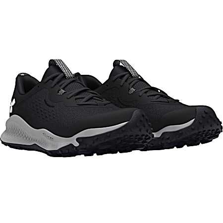 Women's Black/White Charged Maven Trail Running Shoes