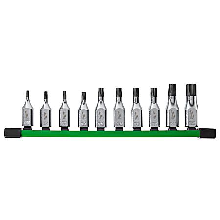 10 pc 3/8 in Drive TORX® Bit Socket Set