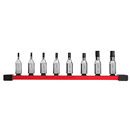 8 pc 3/8 in Drive Hex Bit Socket Set - SAE