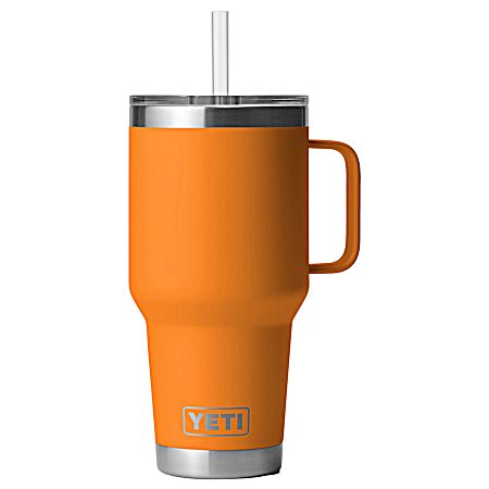 Rambler 35 oz. Straw Mug - King Crab Orange