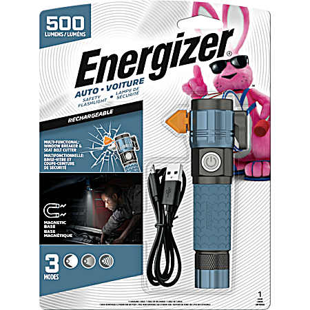 Metal Rechargeable Automotive Flashlight