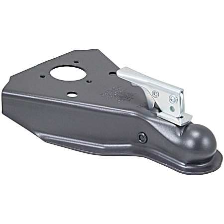 Quick-Lock 5,000 lb Black A-frame Trailer Coupler