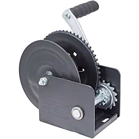 1,200 lb Bronze Finish TUFFPLATE Brake Winch