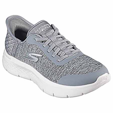 Performance Women's Grey Go Walk Slip-Ins Shoes