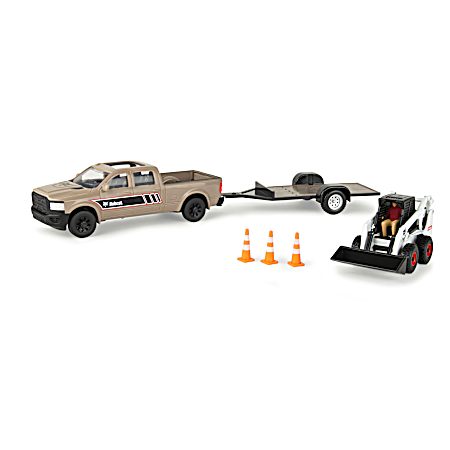 1:32 Bobcat Construction Playset