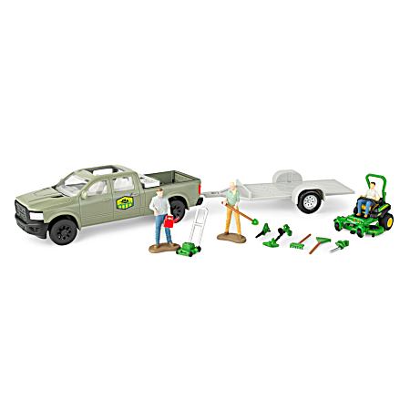 1:32 John Deere Lawn Care Set