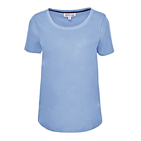 Women's Short Sleeve Jewel Neck Shirt