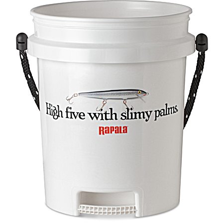 5 Gal. White Billboard Bucket