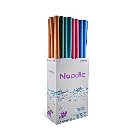 2.4 in. x 56 in. Basic Pool Noodle - Assorted