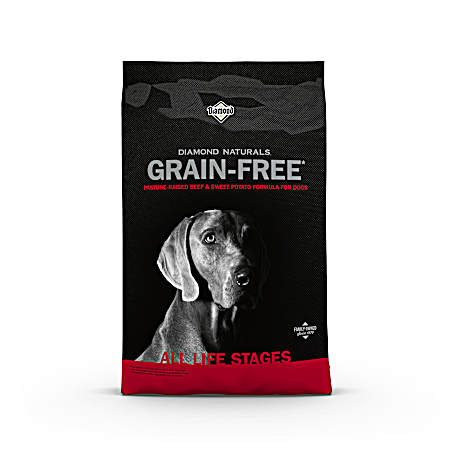 Naturals All Lifestages Grain-Free Beef & Sweet Potato Dry Dog Food