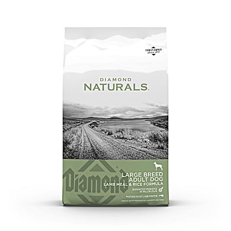 Naturals Adult Large Breed Lamb Meal & Rice Dry Dog Food, 40 lbs