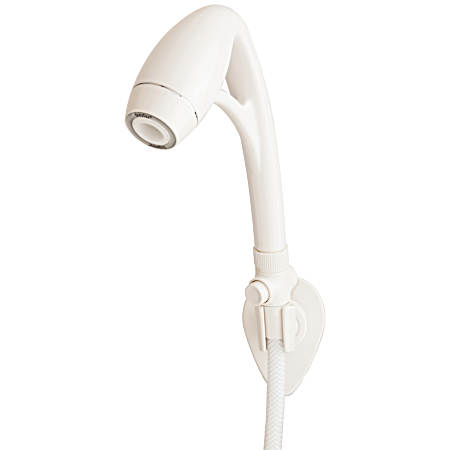 BodySpa RV White 2-Function Handheld Shower Head Standard Kit w/ SmartPause Valve